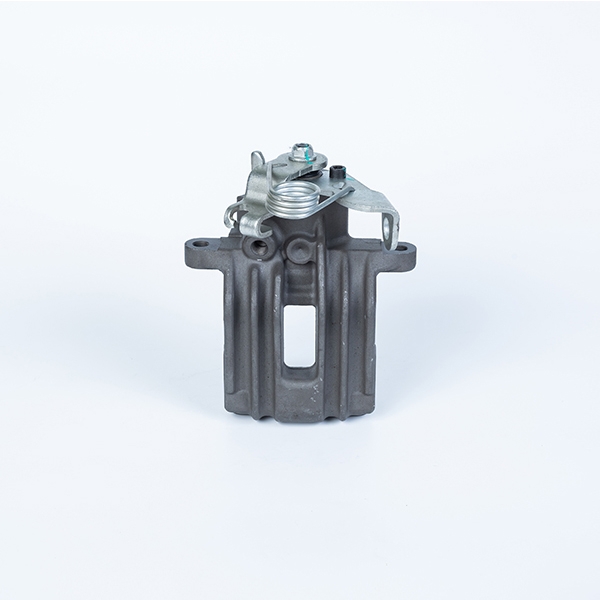 Floating rear caliper